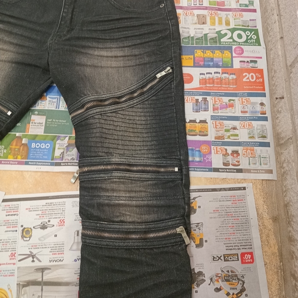 Men's Victorious Extra Slim Fit Jeans 30×30 - Picture 4 of 8